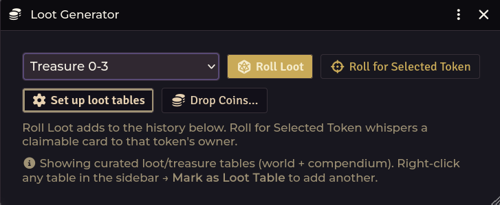 The Loot Generator